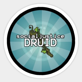 Social Justice Druid Sticker